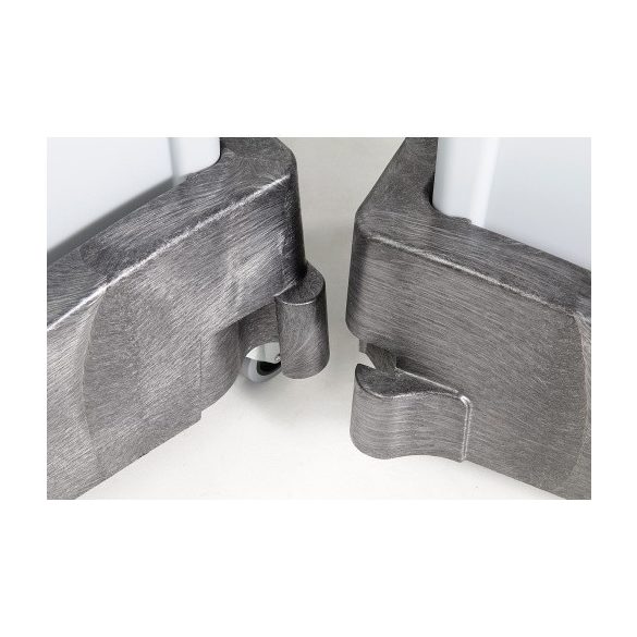 Szállító keret, szelektív hulladékgyűjtőhöz, 600x380x280 mm