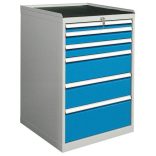 Univerézális hatfiókos szekrény, 720x700x1020 mm