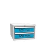 P93435 2 fiókos szekrény  500x700x340 mm