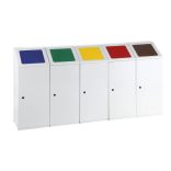 Hulladéktároló, 100 L, 400x400x1035 mm