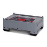 Műanyag konténer, 1200x800x1000/420 mm 700 L