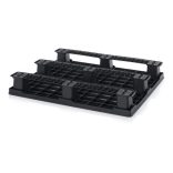 Műanyag ESD raklap talppal 1200x1000x160 mm