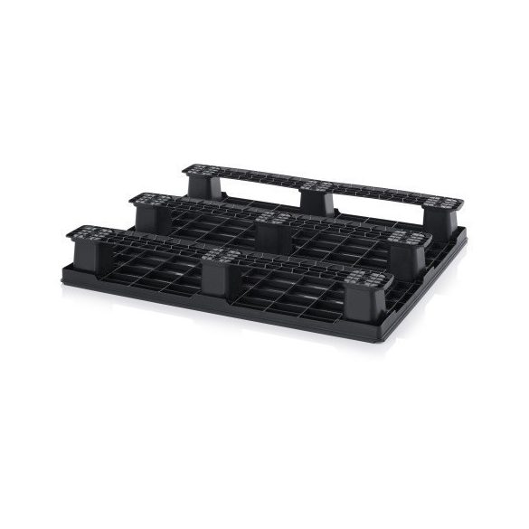 Műanyag ESD raklap talppal 1200x1000x160 mm