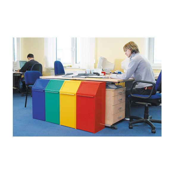 40 literes fém hulladékgyűjtő, 40 L, 320x280x700 mm