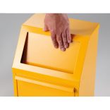 40 literes fém hulladékgyűjtő, 40 L, 320x280x700 mm