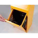 40 literes fém hulladékgyűjtő, 40 L, 320x280x700 mm