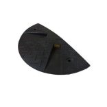 AM30 ZF Forgalom lassító küszöb (fekvőrendőr) záró elem 30 km/h 215x430x30 mm