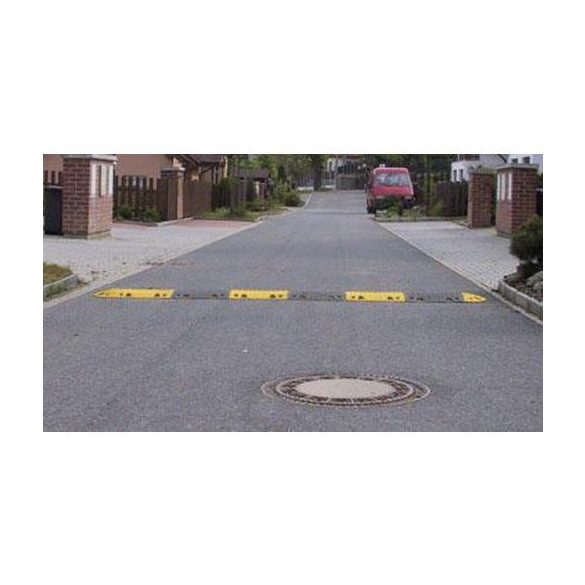 AM20 S Forgalom lassító fekvőrendőr köztes elem 20 km/h 500x430x50 mm