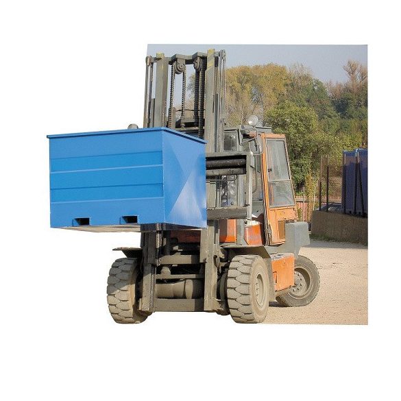 Konténer forg.villás targoncához 1100 L, 1200x1000x950  mm