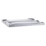 Műanyag alacsony konténer, 1200x1000x580 mm 400 L