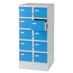 Kartoték szekrény A6, 438x600x1250 mm