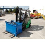 1500 literes fém láda nyitható aljjal, 1500x1080x1320 mm