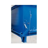 1500 literes fém láda nyitható aljjal, 1500x1080x1320 mm