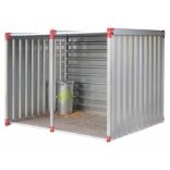 4 m-es univerzális konténer, 4000x2200x2200 mm