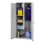 Takarító öltöző szekrény, 2 ajtó