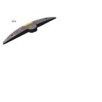   Lassító küszöb, fekvőrendör  (A) záróelem 150x800x52 mm