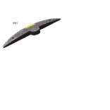 Lassító küszöb, fekvőrendör  (A) záróelem 150x800x52 mm