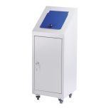 SOLO fém edény bedobónyílással, 32 L, 330x300x875 mm