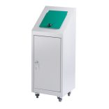 SOLO fém edény bedobónyílással, 32 L, 330x300x875 mm