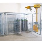 Tűzihorganyzott gázraktár, 3280x1900x2263 mm