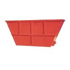 5,5 m³-es fém konténer 350x182x110 cm