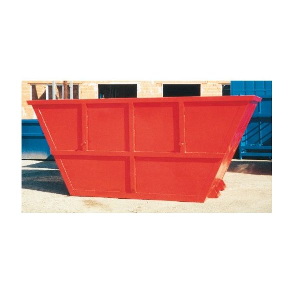 5,5 m³-es fém konténer 350x182x110 cm