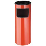 30 literes fém hamutartós hulladéktároló, Ø 250 x 620 mm