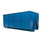 Lehajtható oldalú fém konténer, 5 m3 