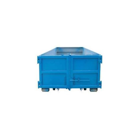 Lehajtható oldalú fém konténer, 5 m3 