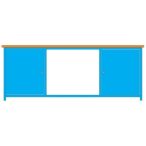 MV Munkaasztal 2 db szekrénnyel 1800x700x850 mm