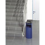 30 literes fém hamutartós hulladéktároló, ø 250x610 mm