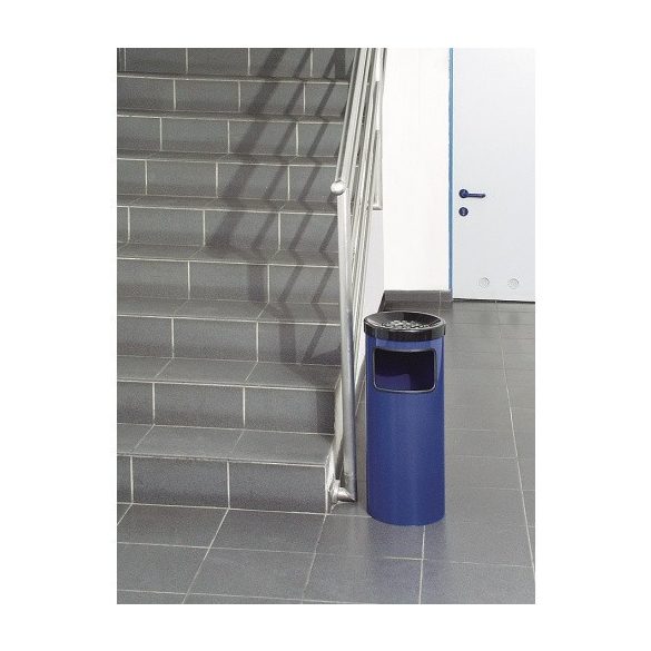 30 literes fém hamutartós hulladéktároló, ø 250x610 mm