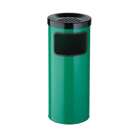 30 literes fém hamutartós hulladéktároló, ø 250x610 mm