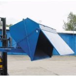 Billenő fedeles konténer 1650x1070x1355 800 L Teherbírás: 800 kg