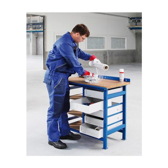 Z Fém munkaasztal 5 fiókkal, 920x600x930 mm