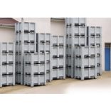 Műanyag konténer, 1200x1000x580 mm 400 L