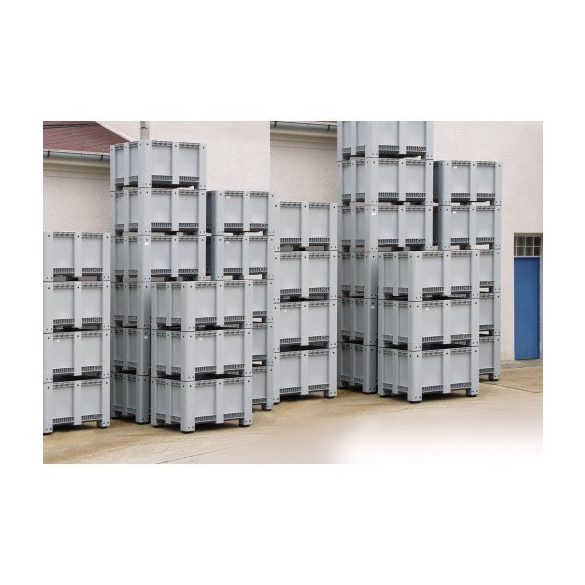 Műanyag konténer, 1200x1000x580 mm 400 L