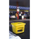 250 literes üvegszüvetbetétes homoktároló edény, 920x770x700 mm