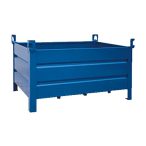   Daruzható fém konténer 800x600x600 mm 750 kg teherbírás 