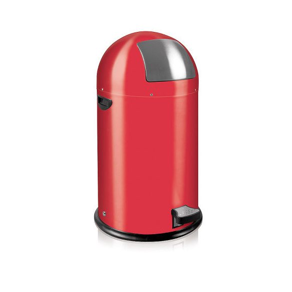 Lábpedálos fém hulladéktároló kivehető betéttel, 33 L, ø 350x700 mm