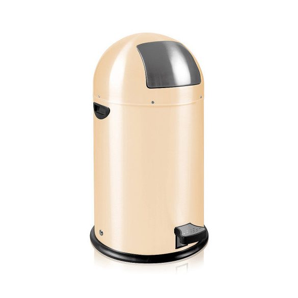 Lábpedálos fém hulladéktároló kivehető betéttel, 33 L, ø 350x700 mm