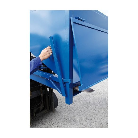 Oldal ürítésű konténer, 1400x1000x1145 mm