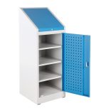 Műhelyszekrény, 500x500x1300 mm