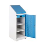 Műhelyszekrény, 500x500x1300 mm