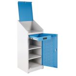 Műhelyszekrény, 500x500x1300 mm