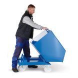 Billenő konténer 250 L, 1050x580x980 mm