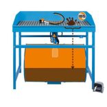 Alkatrésztisztító mosó asztal M tipus