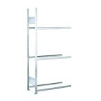   Gumiabroncs tároló polcállvány, bővítő 150x40x200 cm, 3 szint 