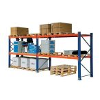   MN Raklapállvány alap 2700 mm széles, 750 mm mély 3996 mm magas T+3 t.b.3000 kg/szint 