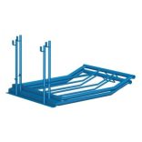 Egymásra rakható raklapmagasító keret 